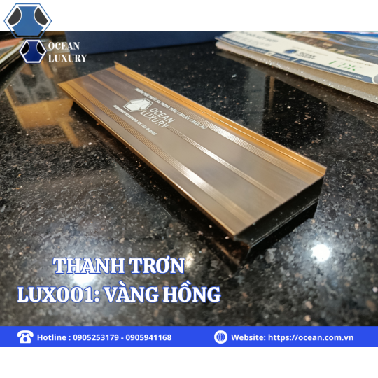 Thanh Trơn Mã LUX001: 53,4x19,3