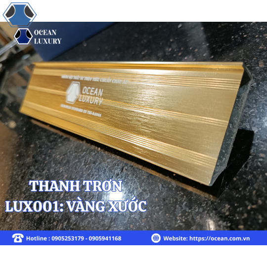 Thanh Trơn Mã LUX001: 53,4x19,3